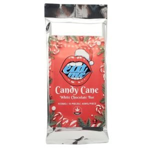 Candy Cane THC-Riegel – Weiße Schokolade