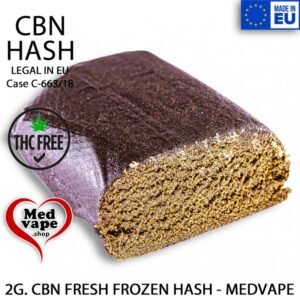 CBN FRESH FROZEN HASH 2G. – MEDVAPE